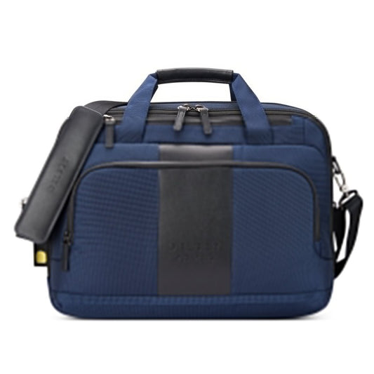 DELSEY WAGRAM 2CPT 15 SATCHEL - NAVY