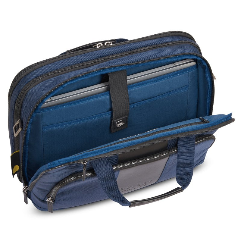 DELSEY WAGRAM 2CPT 15 SATCHEL - NAVY
