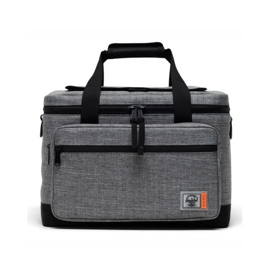 HERSCHEL POP QUIZ COOLER 30 PACK RAVEN CROSSHATCH