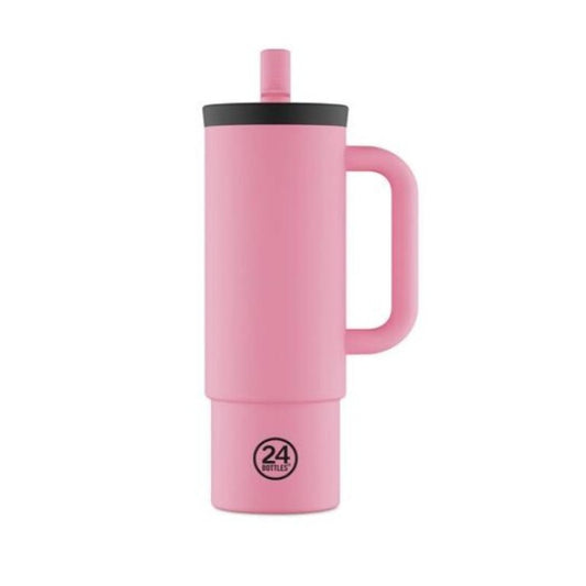 24BOTTLES STRAW CUP 800ML FLAMINGO