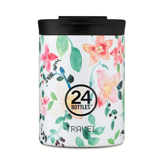 24BOTTLES TRAVEL TUMBLER 350ML LITTLE BUDS (NEW)