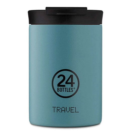 24BOTTLES TRAVEL TUMBLER 350ML POWDER BLUE