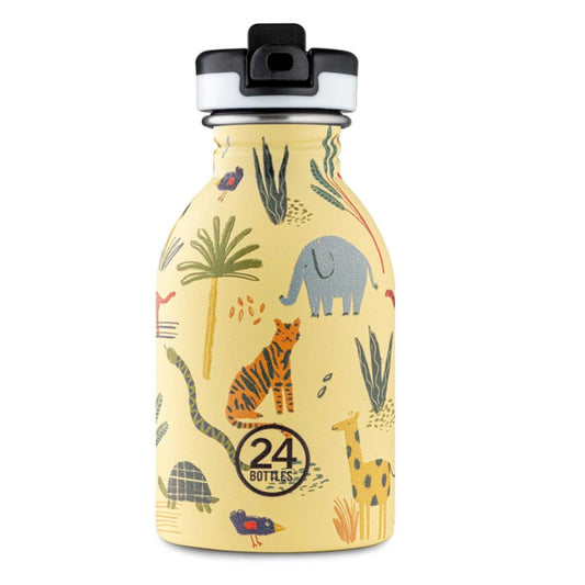 24BOTTLES URBAN BOTTLE 250ML JUNGLE FRIENDS