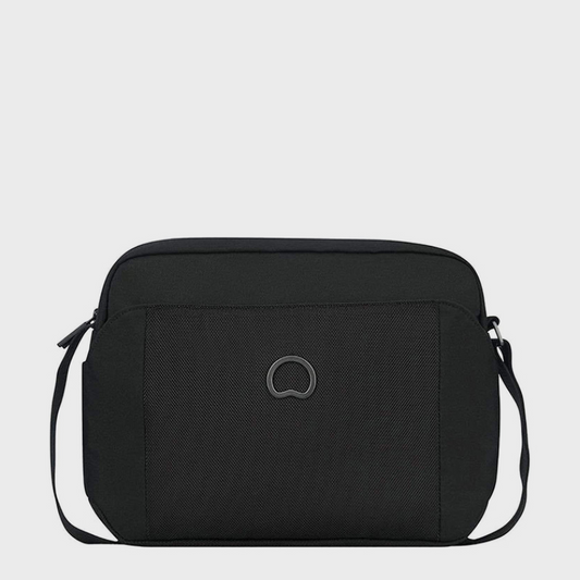 DELSEY PICPUS 2CPT HORIZONTAL MINI BAG - BLACK