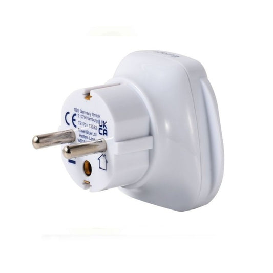 TRAVEL BLUE EUROPEAN ADAPTOR