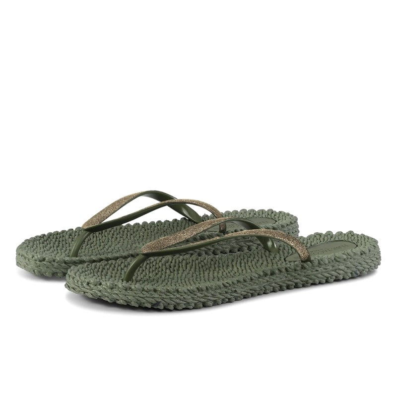 ILSE JACOBSEN ESSENTIAL FLIP FLOP ARMY AVAILABLE IN 5 SIZES