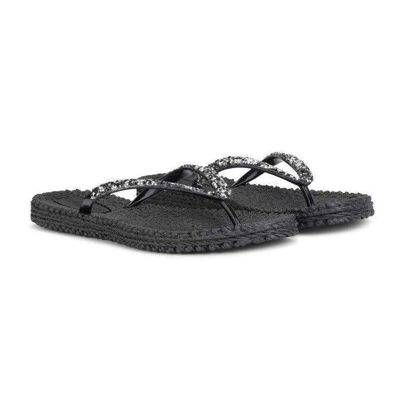 ILSE JACOBSEN ESSENTIAL FLIP FLOP BLACK AVAILABLE IN 5 SIZES