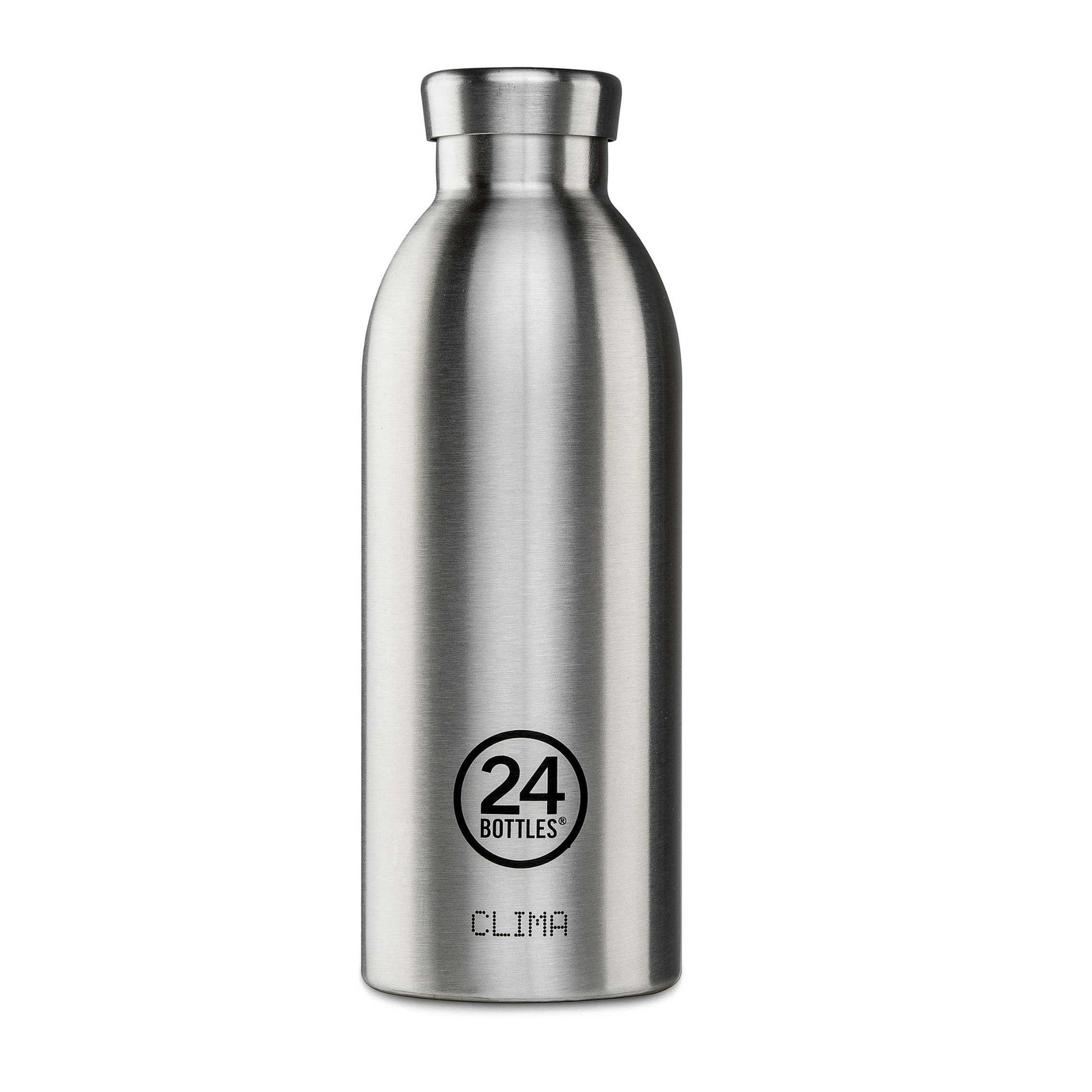 24BOTTLES CLIMA BOTTLE 500ML STEEL - Beauty Bar