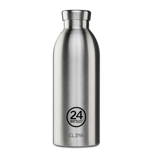 24BOTTLES CLIMA BOTTLE 500ML STEEL - Beauty Bar