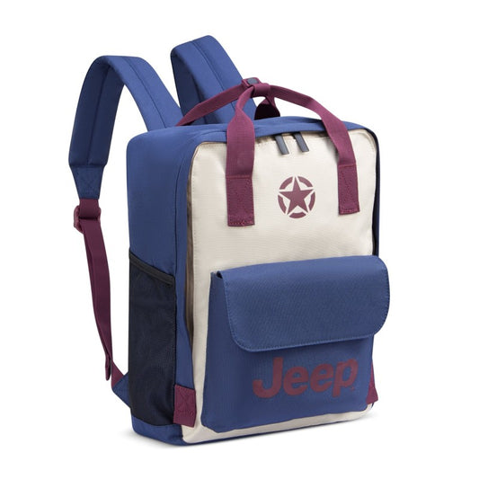 DELSEY JEEP TOTE BACKPACK BLUE