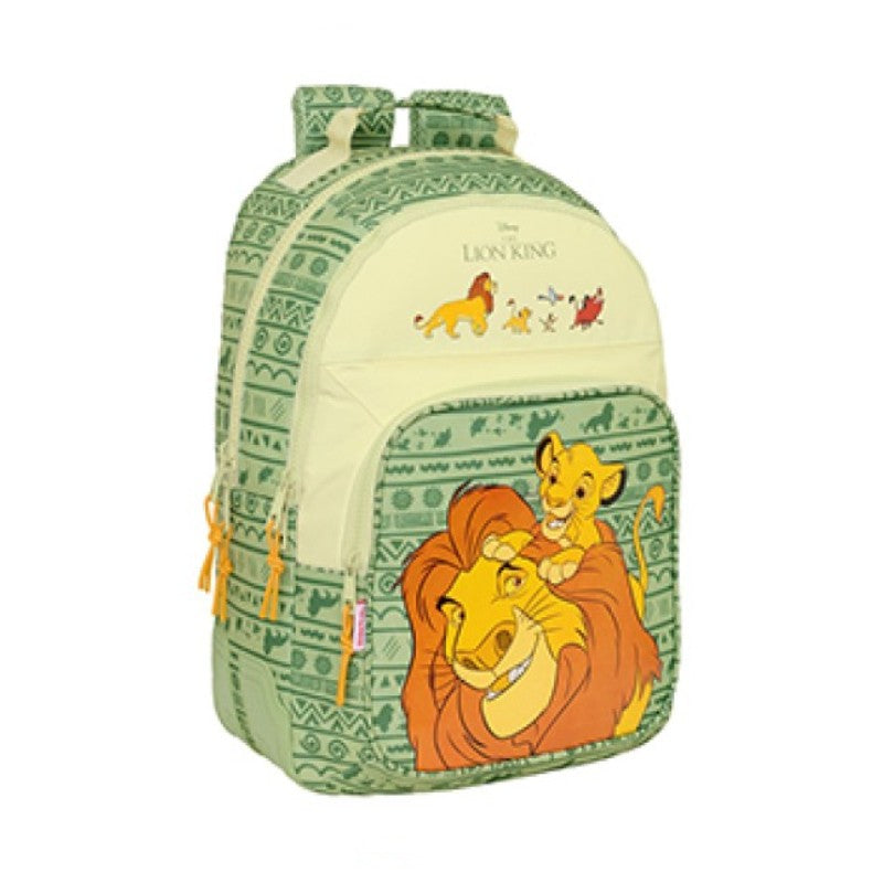 SAFTA LION KING DOUBLE BACKPACK WITH CORNER PADS ADAPTABLE TO CAR