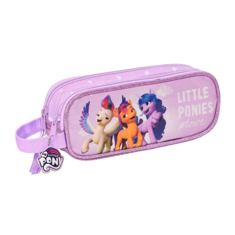 SAFTA DOUBLE PENCIL CASE 21X8X6