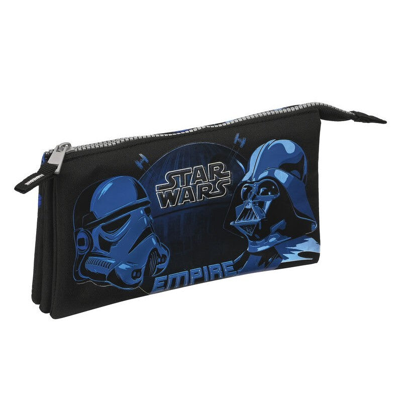 SAFTA TRIPLE PENCIL CASE 22X12X3