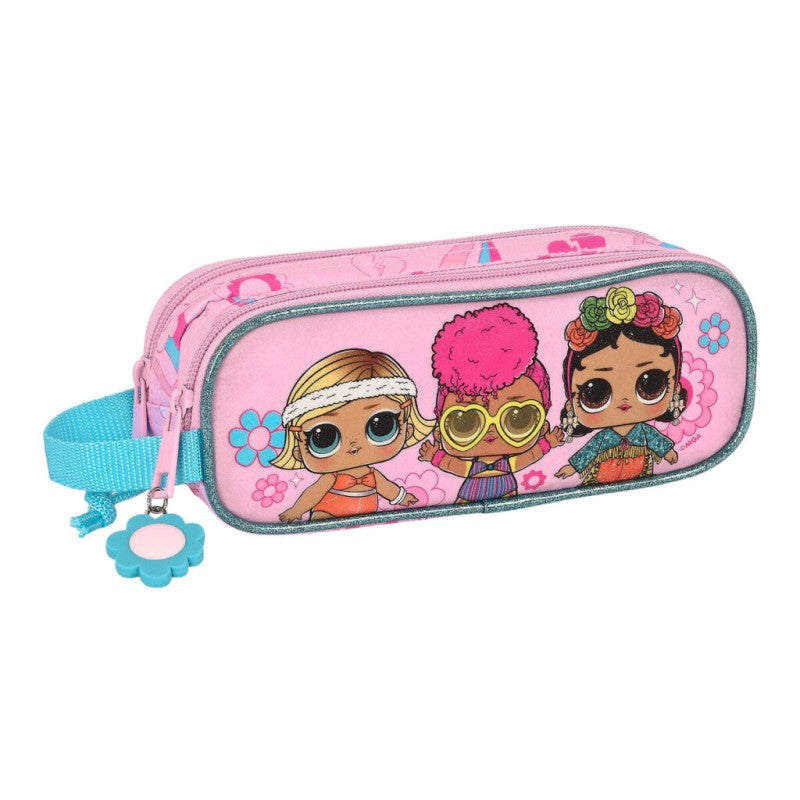 SAFTA DOUBLE PENCIL CASE LOL