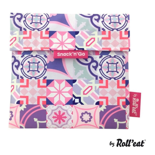 ROLL EAT SNACK N GO PATCHWORK PINK