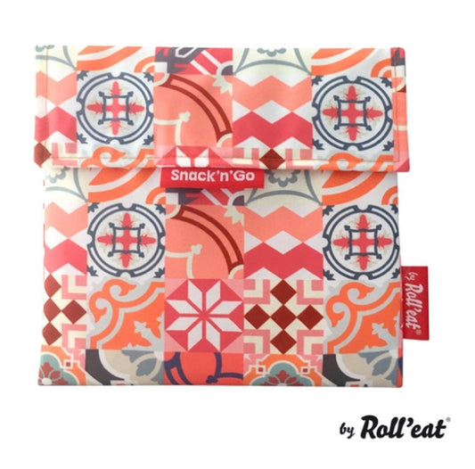 ROLL EAT SNACK N GO PATCHWORK ORANGE