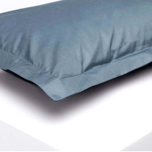 TRAVEL BLUE FEATHER SLEEP PILLOW