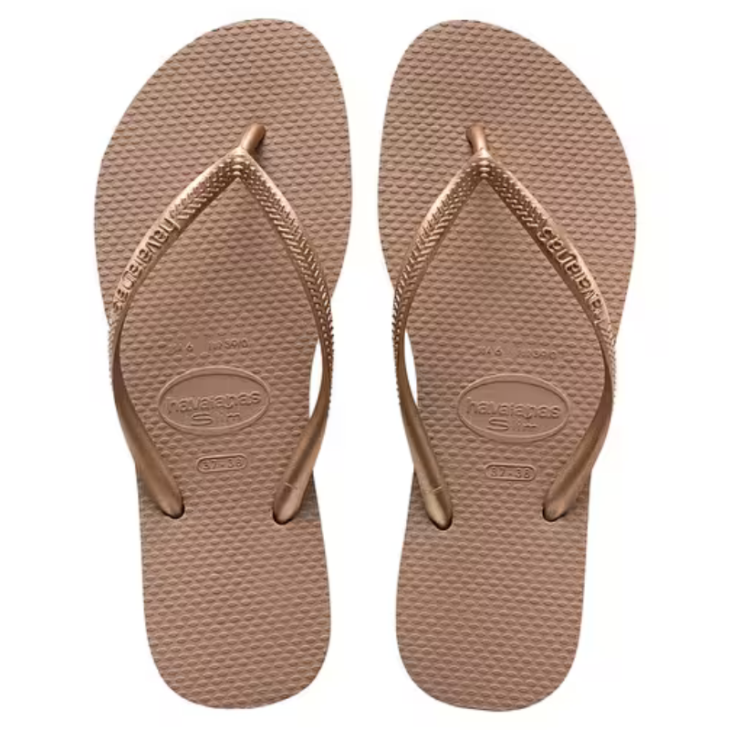 HAVAIANAS SLIM ROSE GOLD - AVAILABLE IN 2 SIZES