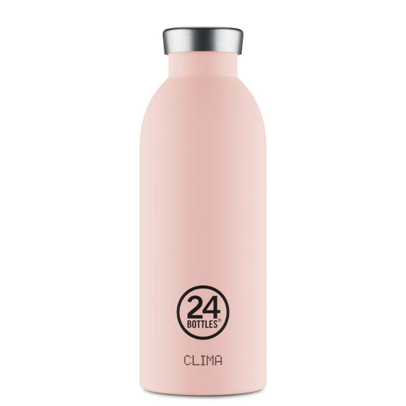 24BOTTLES CLIMA BOTTLE STONE DUSTY PINK - AVAILABLE IN 2 SIZES
