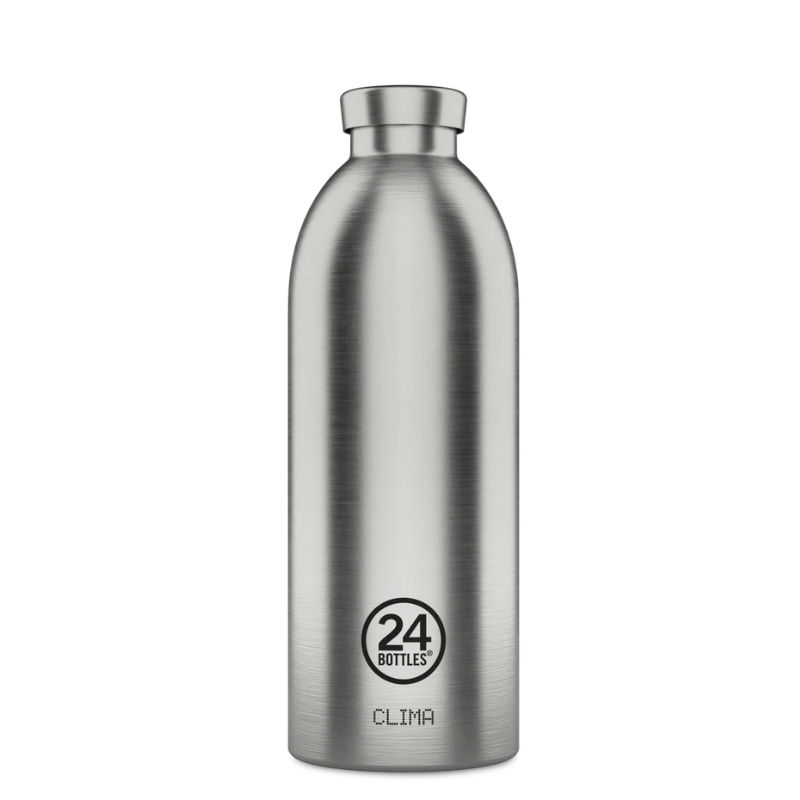 24BOTTLES CLIMA BOTTLE 500ML STEEL - AVAILABLE IN 2 SIZES