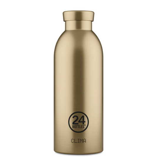 24BOTTLES CLIMA BOTTLE 500ML SPARKLING GOLD