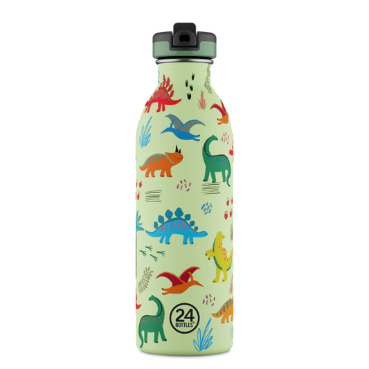 24BOTTLES URBAN BOTTLE 500ML JURRASIC FRIENDS
