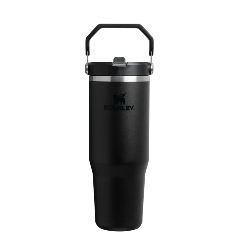 STANLEY ICEFLOW™ FLIP STRAW TUMBLER 0.89L BLACK
