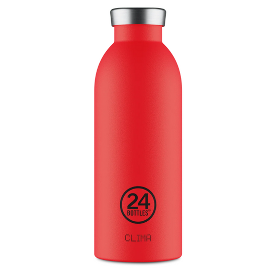 24BOTTLES CLIMA BOTTLE 500ML STONE HOT RED