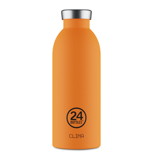 24BOTTLES CLIMA BOTTLE 500ML STONE TOTAL ORANGE