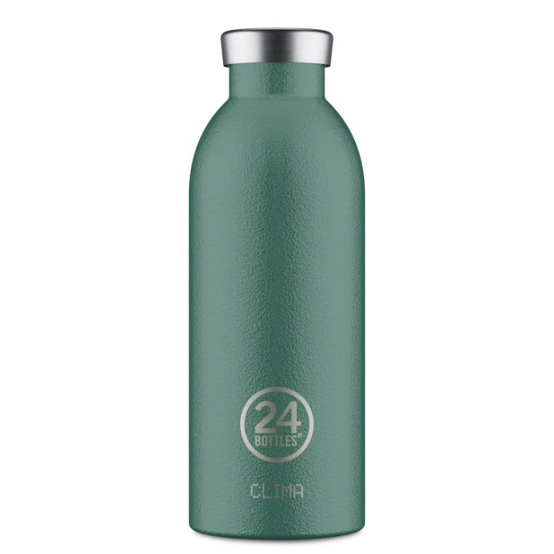 24BOTTLES CLIMA BOTTLE MOSS GREEN - AVAILABLE IN 2 SIZES