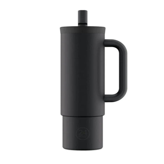 24BOTTLES STRAW CUP 800ML TUXEDO BLACK