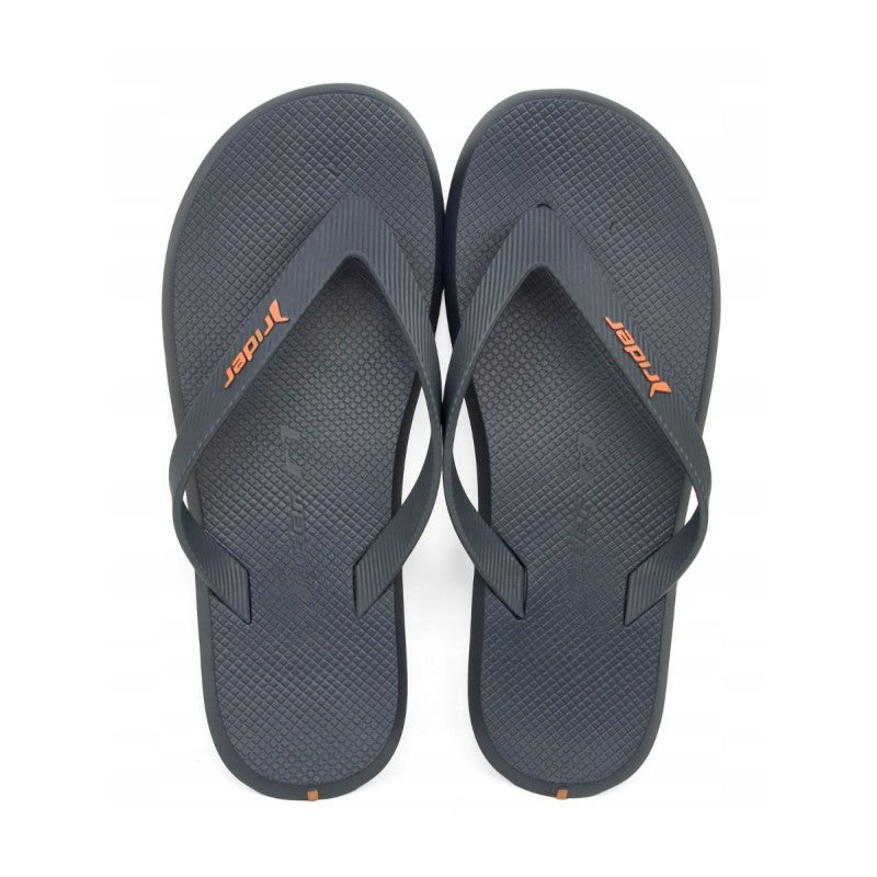 IPANEMA MEN BEACH SLIPPERS GREY/ORANGE AVAILABLE IN 7 SIZES