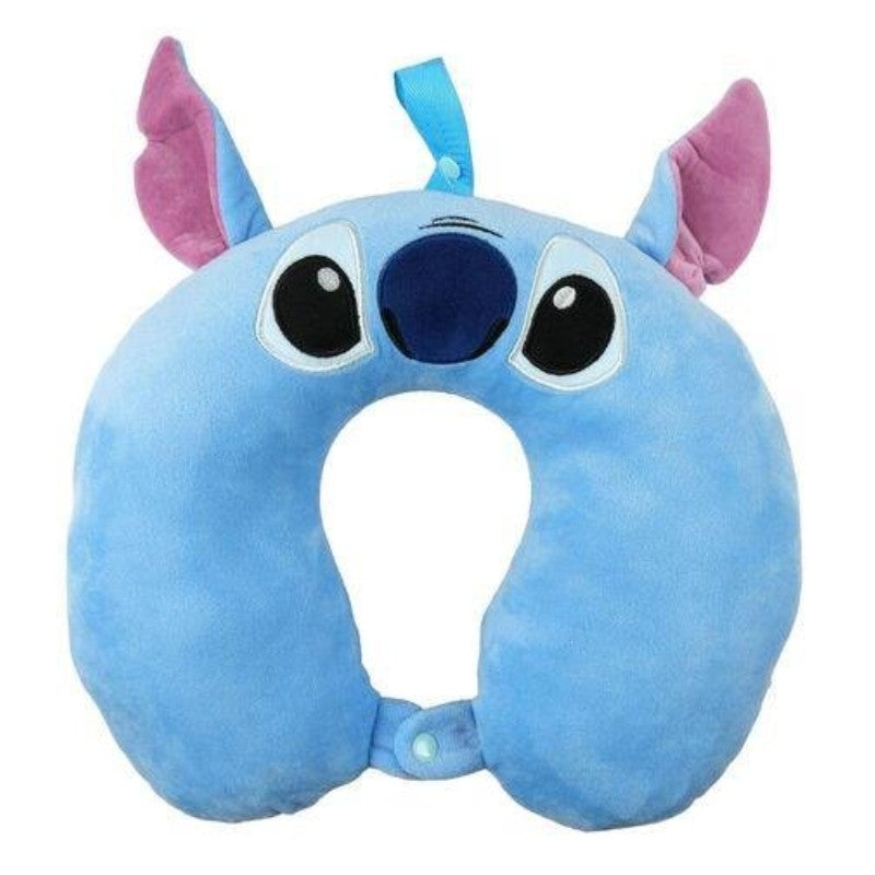 CERDA STITCH TRAVEL PILLOW WITH APPLIQUÉS