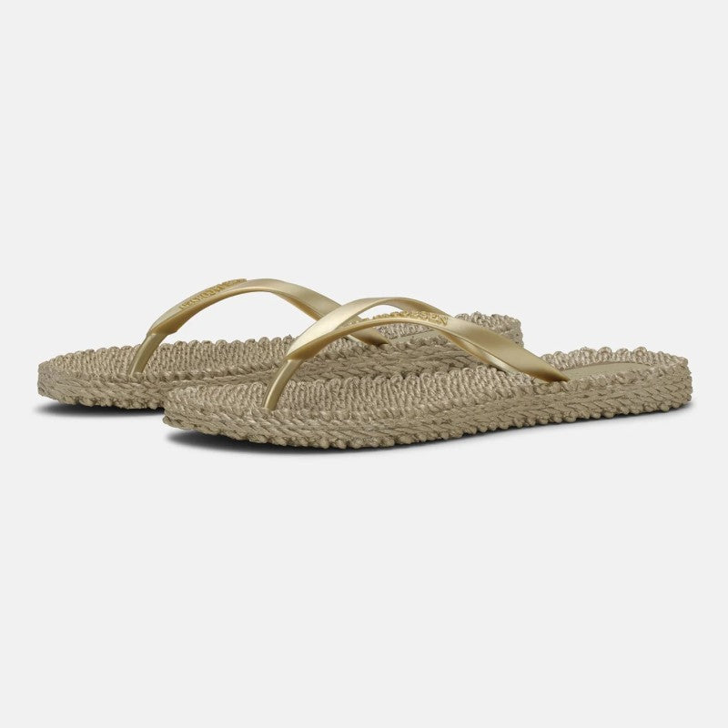 ILSE JACOBSEN CONTEMPORARY FLIP FLOP PLATIN AVAILABLE IN 5 SIZES