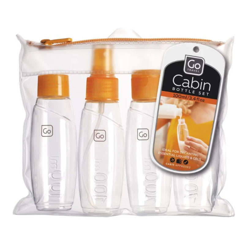 GO TRAVEL CABIN BOTTLE SET - ORANGE