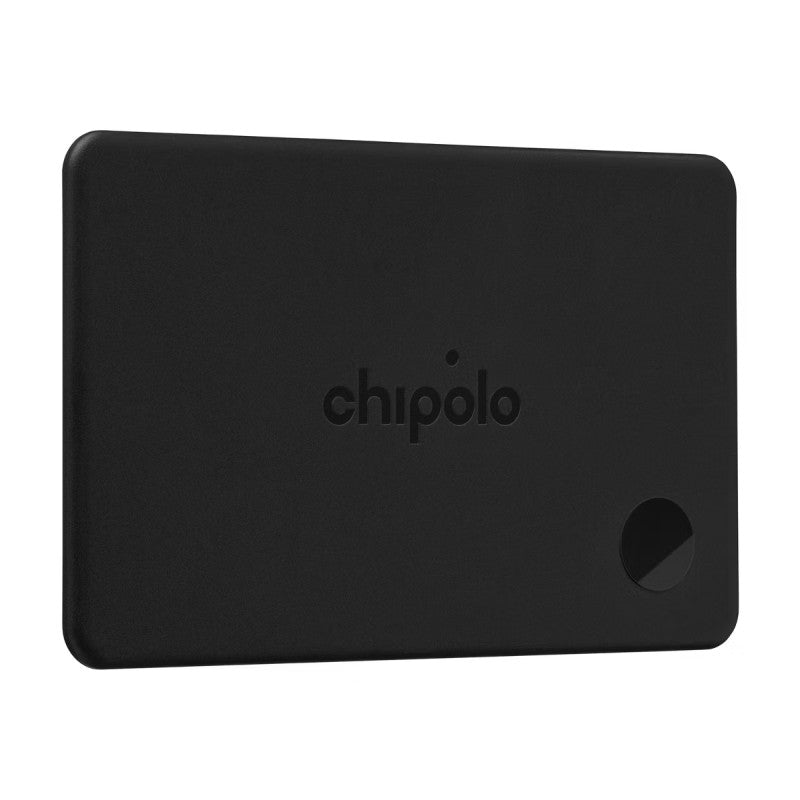 CHIPOLO CARD RECHARGEABLE TRACKING DEVICE CHARCOAL