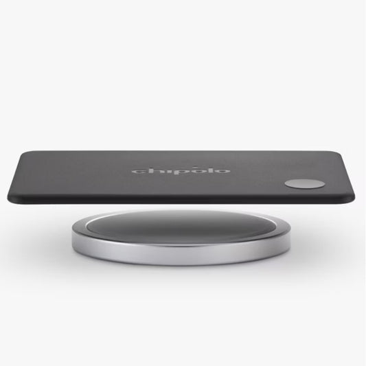 CHIPOLO CARD RECHARGEABLE TRACKING DEVICE CHARCOAL