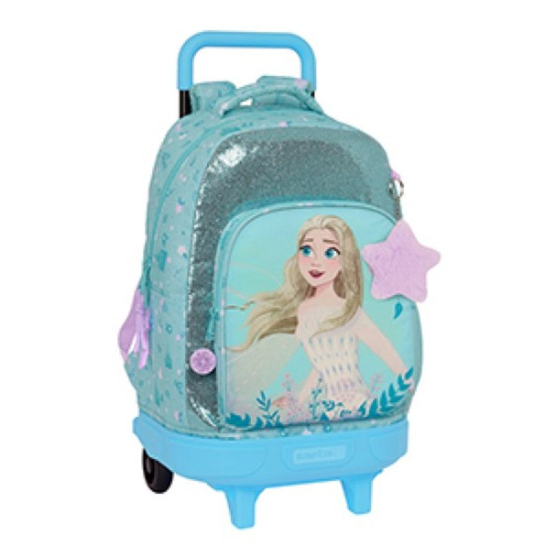 SAFTA FROZEN WHEELED BACKPACK  TROLLEY 45CM