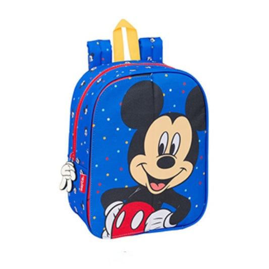 SAFTA MINI BACKPACK MICKEY MOUSE GOOD DAY