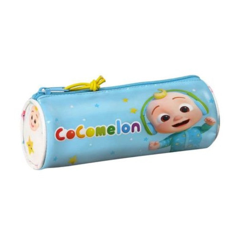 SAFTA ROUND PENCIL CASE 20X7 COCOMELON