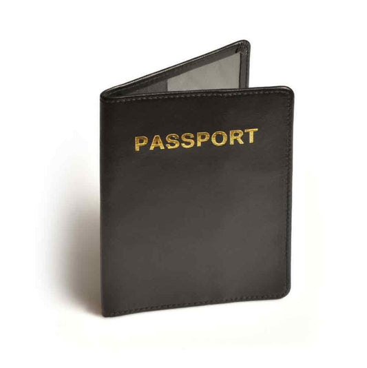 TRAVEL BLUE PASSPORT COVER RFID