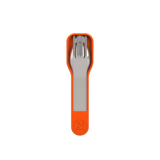 24BOTTLES CUTLERY SET ORANGE