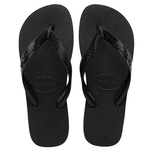 HAVAIANAS TOP BLACK - AVAILABLE IN 3 SIZES