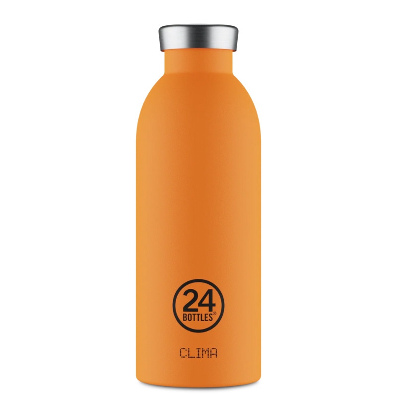 24BOTTLES CLIMA BOTTLE 500ML STONE TOTAL ORANGE